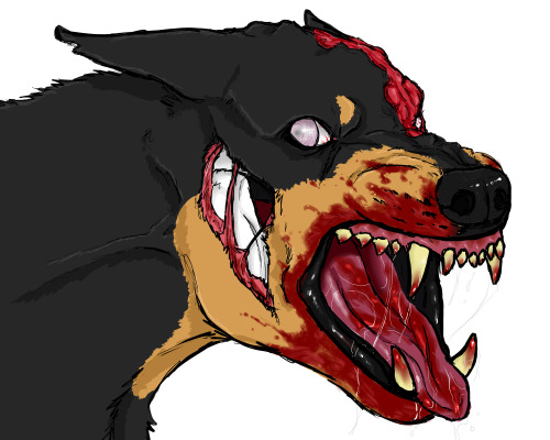 show-some-teeth: @doomhound HERE U GO sorry about the delay!! 
