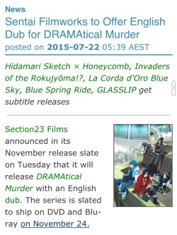 xhoneythiefx:It’s official, DMMd is getting
