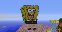 minecraftbeef:  Spongebob is almost done!!
