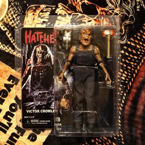 My @necaofficial #victorcrowley arrived in the mail today from @amoktimetoys #hatchet #hatchetmovie 