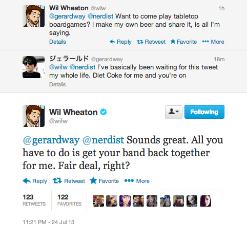 hollow-point-smile:  brotherathelstan:  WIL  I love you Wil Wheaton. 