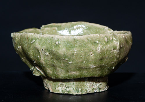 Mino Tea Bowl from the Japanese Edo Period. Sold on Trocadero and Momoyama Gallery.