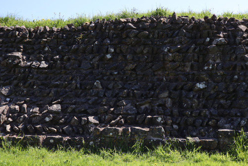 The West Gate, Caerwent Roman Town, Monmouthshire, 6.5.18.Caerwent was known as Venta Silurum (marke