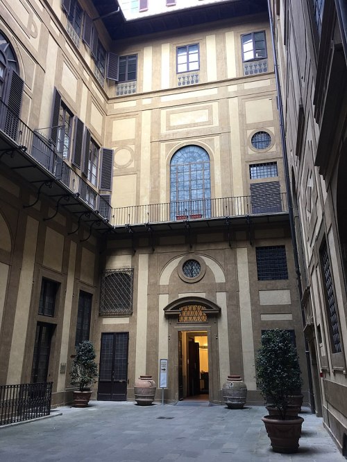 Cortile dei muli, Palazzo Medici Riccardi, Via Camillo Cavour 3, Firenze, Michelozzo di Bartolomeo, 