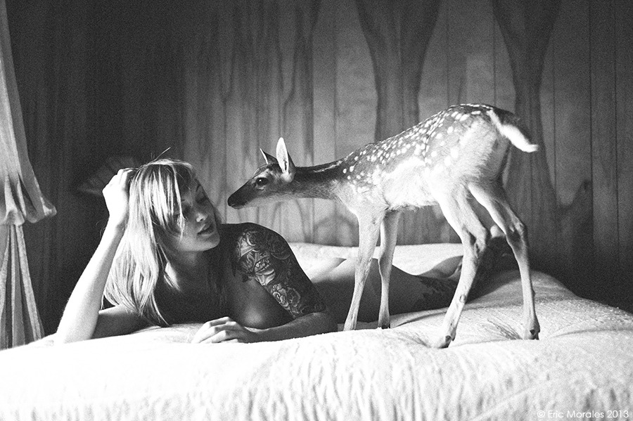 ericmoralesphotography:  torrie and karma.  photographed by eric morales See more