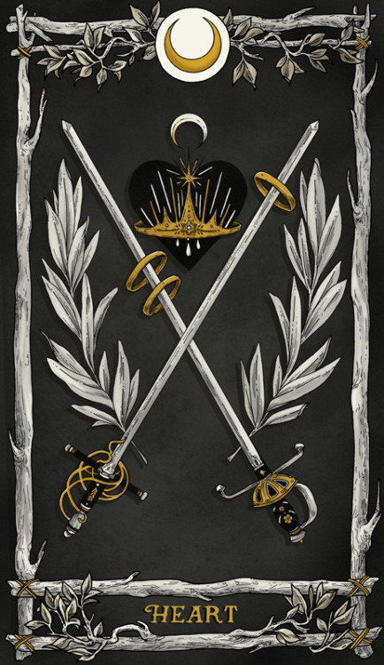 THE STARLESS SEA TAROT CARD COUNTDOWN: The Heart and the Feather“No one dared to intervene Save for 