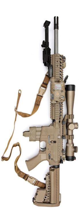 viciouscustoms:  (via (2) So clean, yet so powerful FDE Noveske carbine with a Leupold scope, and Ge