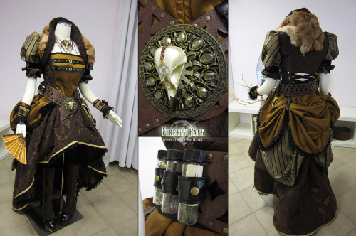 theintriguefactory:  Steampunk costumes by Lillyxandra.