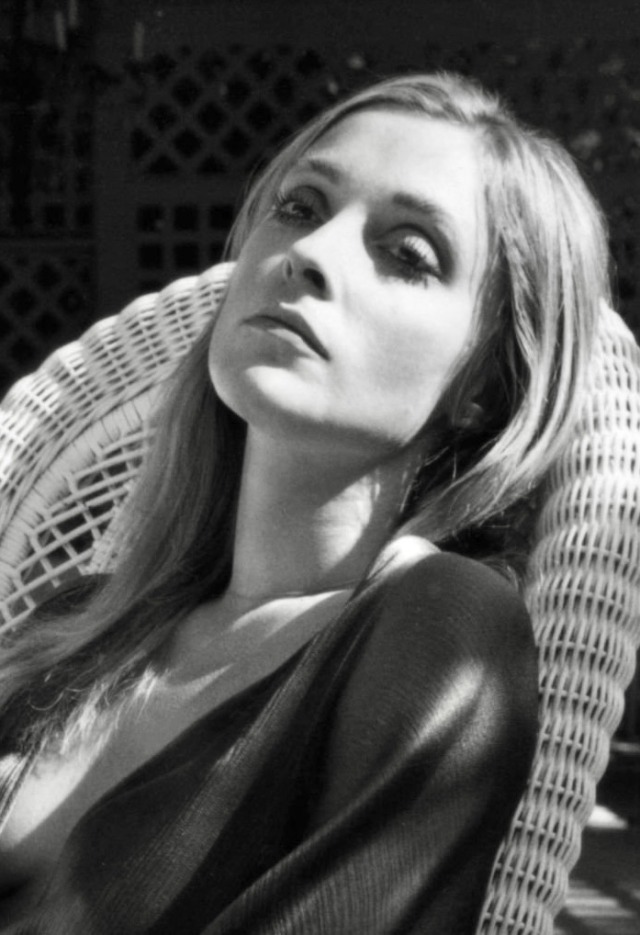 Sharon Tate, photographed in Beverly Hills by Ellen Graham. 1968.