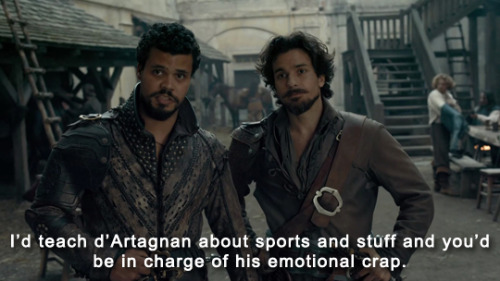 incorrectbbcmusketeersquotes:Incorrect Musketeers Quotes (11/?)