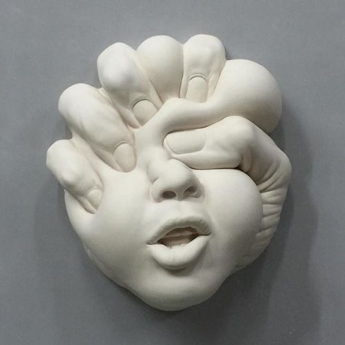 beinartgallery: New porcelain sculpture by @johnson_tsang_artist titled “Shaping Love”. 