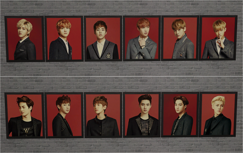 4t2 Darkiie´s Exo Paintingfor @annlee98 =)DOWNLOAD: mediafirecredits: @darkiie-sims4
