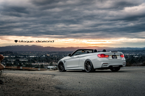 2016 BMW M4 Convertible Fitted on 20 Inch BD-11&rsquo;s in Matte Antique Bronze