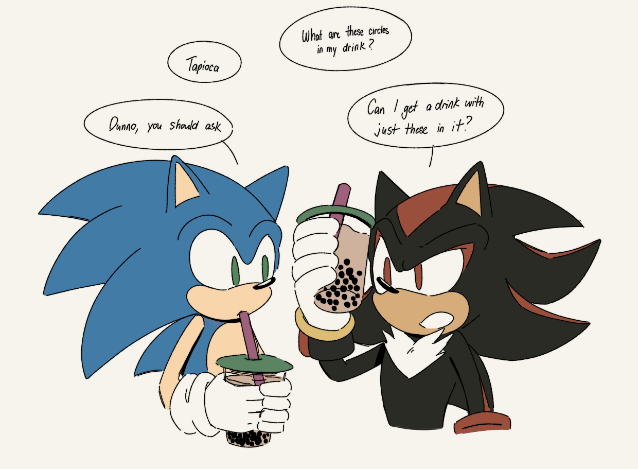 LIVE & LEARN for sonadow prompts maybe a boba tea date? shadow...