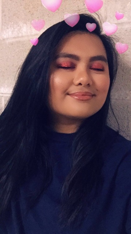 shadowtearling:1. i love this filter bc i am so full of love! &amp; 2. i had such a good eye make up