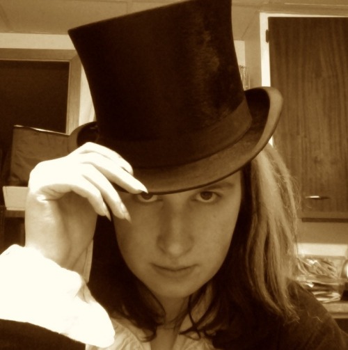 I have a top hat. Unfortunately it’s slightly too small unless I wear it at an angle.Great Uncle Har