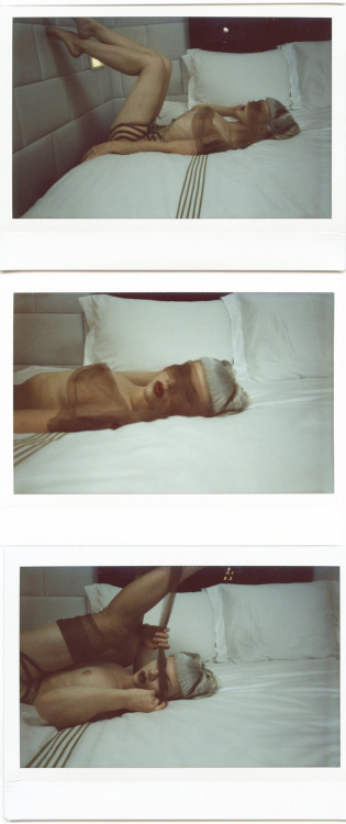 deademulsion:  Mosh at the Hollywood Roosevelt hotel by Tomi Knox Fuji Instax