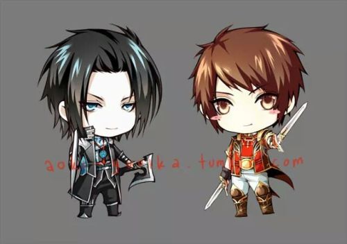 So, yes. I’m into this fandom!!! ‘Three Kingdoms’ is so awesome!! Here’s Jia Chong and Lu Xun! My mo