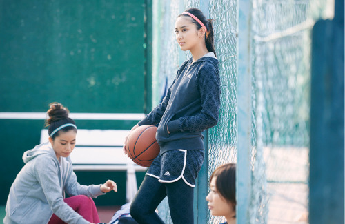 trss:武井咲 (Emi Takei): adidas women’s training F/W 2014