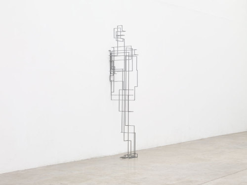 Antony Gormley, Set II, 2017Border VI, 2017Console III, 2016Steep, 2017