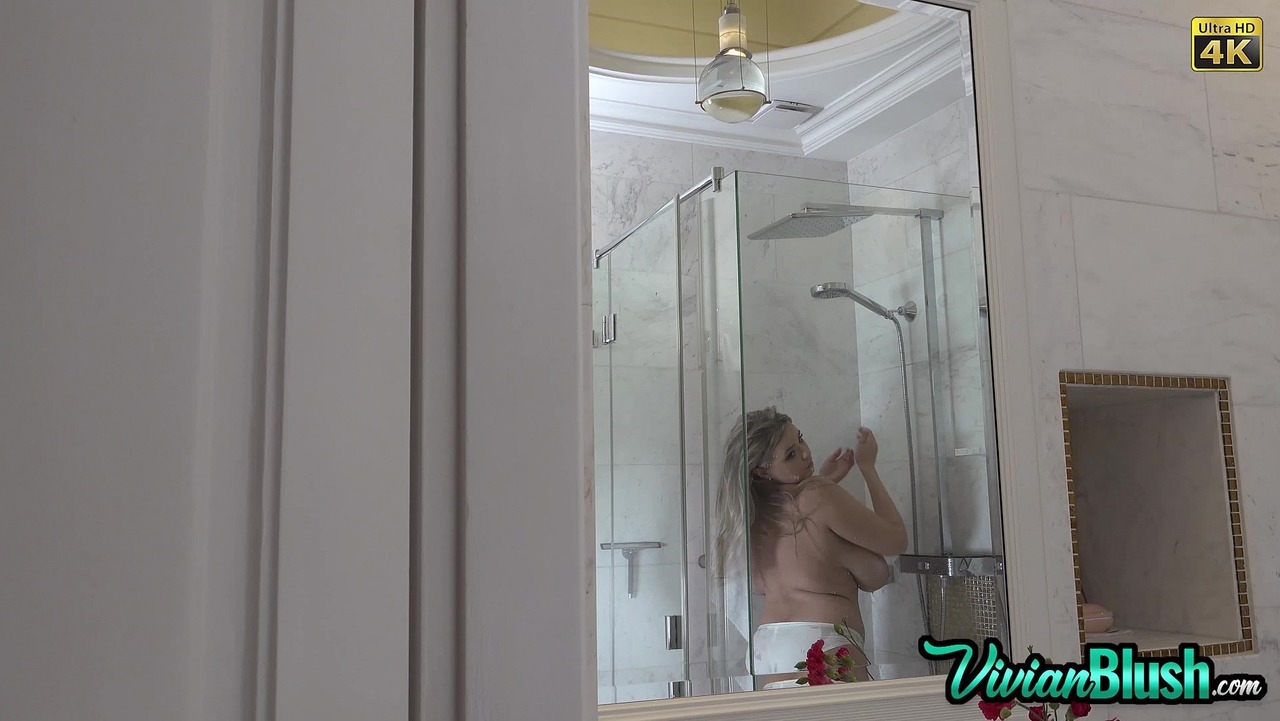 busty-euro-girls:previews of Vivian’s upcoming shower video. getting closer to