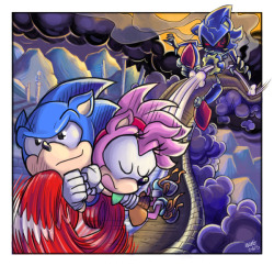 torpedoesarts:  CD Cover/Promotional image for 103records -​ Myth of the Little Planet EP! This Sonic-inspired EP is available to listen to and download for free at the above link, or to find out more information, go here! You can also check out