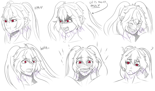 gapkemoe:Expressions examples for Uta’oloa! Inspired by twst fan book