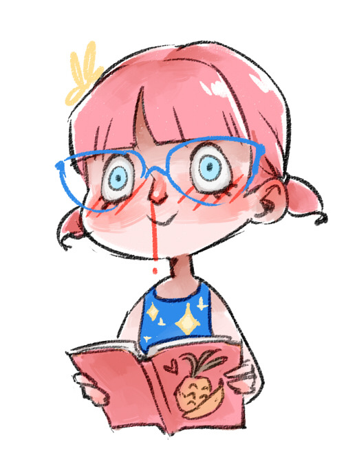 lexxercise:  I’ve been doodling my yandere Animal Crossing mayor in between working