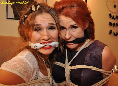 XXX bondagehedgehog:  Blair Blouson and Chrissy photo