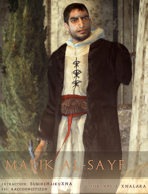 brotherhoot:  Malik Al-Sayf (AC) by raccooncitizen and SumireHaikuXNA