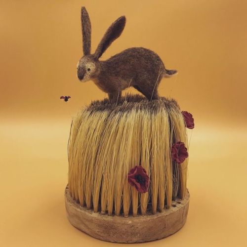 thewightknight:I’m A Needle Felt Artist From A Small Village And I Bring Old Brushes Nobody Would Lo