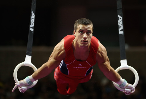 dickpickmanity:Jake Dalton, male gymnast and uber-hunk with very pretty eyes. He reminds me of Lukas