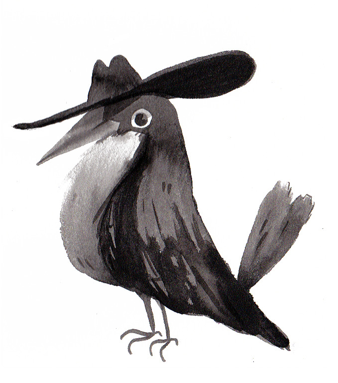 oliviawhen:More pokébirds! Some of the little ink paintings that went to my sticker