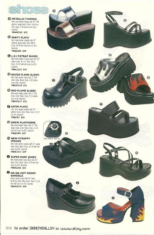 90s platform mary janes