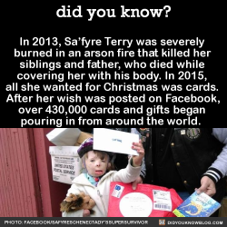 did-you-kno:  In 2013, Sa’fyre Terry was