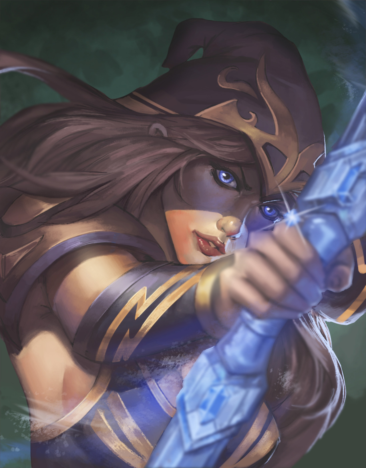 leritoz:  Ashe vs Traxex. Inspired after watching MatPat’s video :D Whose side