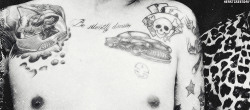 heartgreenday:   Billie Joe’s tattoos.  