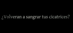 una-chica-muerta-en-vida:  piensalo, ¿quieres volver a eso? ¿quiere volver a las noches sin dormir? ¿quieres volver a la sangre rodando de tus brazos? vamos, no quieres volver a eso, sal y ve la vida de manera diferente estoy segura que esta tiene