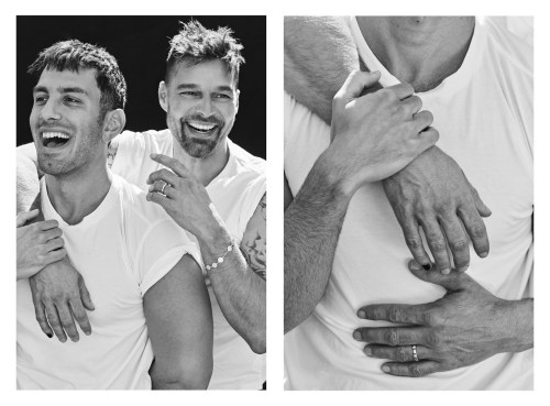 EDITORIAL JWAN YOSEF AND RICKY MARTIN BY MATTHEW BROOKES