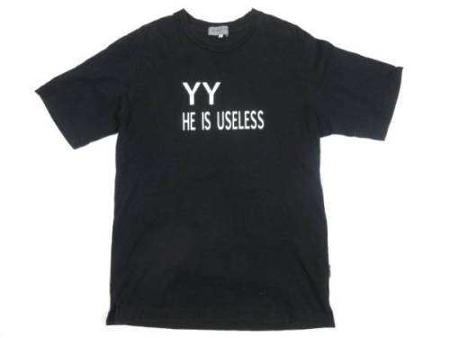 tlaxxcalteca:Yohji Yamamoto POUR HOMME tシャツ 役立たず 2