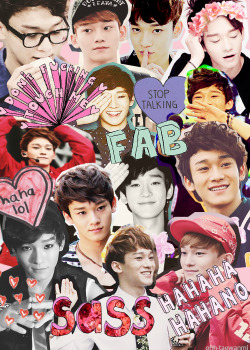 h-eedictator:  exo collage request: chen  for: anonymous 