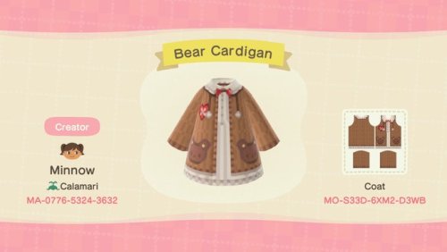 Coats / Cardigans - Minty Peach Bunny, Bear, Bambi Rose