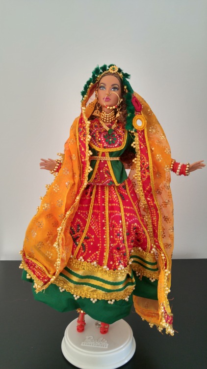reinaaleerasbarbies: Outfit: Barbie Roopvati Rajasthani - Expressions of India - 1997