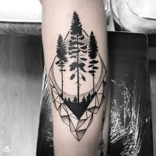 forest tattoo on Tumblr