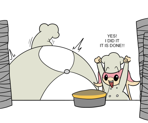 Mosa and Audie bake a souffle :3