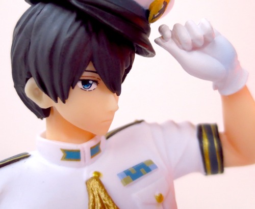 sunyshore:  The new military uniform Haruka Nanase scale figure by Taito is here!!!! And it’s completely gorgeous!! Detailed and handsome and beautiful and handsome, and handsome… and I think I need a moment to myself… (*’▽’) I have a few