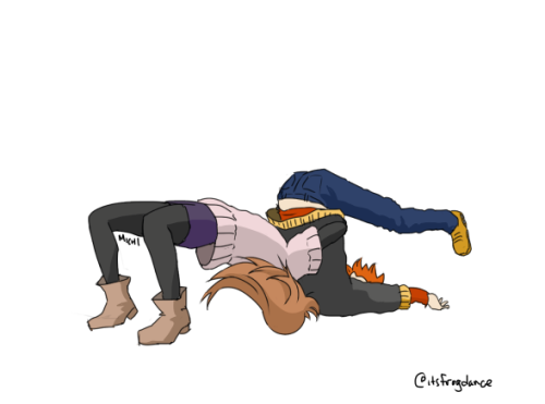 frogdancedraws:  DAY 9 ACCEPT MY FEELINGS ALREADY, DAMN IT!!! 