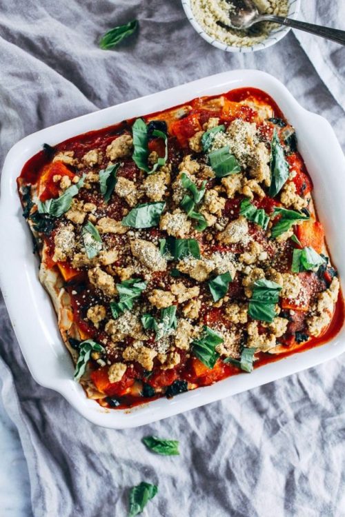 tinykitchenvegan: Vegan Butternut Squash and Kale Lasagna