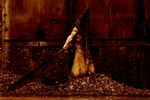 ashwilliam:endless list of my favourite movie monsters: pyramid head & the nurses - silent hill 
