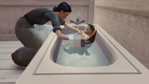 Mod The Sims - [ Squeaky Clean ] Bathtub Pose Pack
